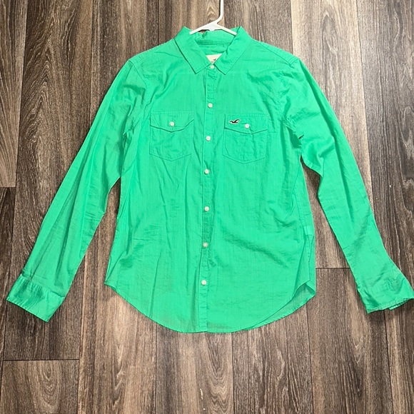 Green Hollister Top - Picture 1 of 5